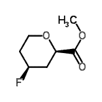 CAS#: 157919-83-0， Methyl (2R,4S)-4-Fluorotetrahydro-2H-Pyran-2-Carboxylate