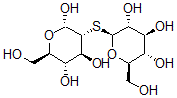 CAS#: 158213-27-5， (2R,3S,4S,5R,6S)-2-(Hydroxymethyl)-6-[(2S,3R,4S,5S,6R)-2,4,5-Trihydroxy-6-(Hydroxymethyl)Oxan-3-Yl]Sulfanyloxane-3,4,5-Triol