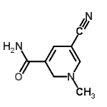 CAS#: 15831-41-1， 5-Cyano-1-Methyl-1,2-Dihydro-3-Pyridinecarboxamide