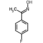 CAS#: 158364-41-1， (1E)-1-(4-Fluorophenyl)-N-Hydroxyethanimine