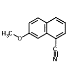 CAS#: 158365-54-9， 7-Methoxy-1-Naphthonitrile