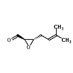 CAS#: 158391-38-9， (2R,3S)-3-(3-Methyl-2-Buten-1-Yl)-2-Oxiranecarbaldehyde