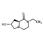 CAS#: 158393-20-5， (7R,8aS)-2-Ethyl-7-Hydroxyhexahydropyrrolo[1,2-a]Pyrazin-1(2H)-One