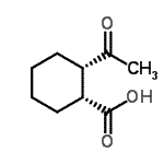 CAS#: 158430-34-3， (1R,2S)-2-Acetylcyclohexanecarboxylic acid