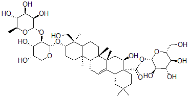 CAS#: 158511-58-1， Medicago-Saponin P(2)