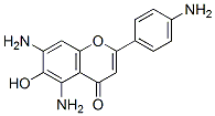 CAS#: 158555-33-0， 5,7-Diamino-2-(4-Aminophenyl)-6-Hydroxychromen-4-One Trihydrochloride