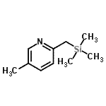 CAS#: 158588-03-5， 5-Methyl-2-[(Trimethylsilyl)Methyl]Pyridine