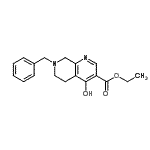 CAS#: 158588-04-6， Ethyl 7-Benzyl-4-Hydroxy-5,6,7,8-Tetrahydro-1,7-Naphthyridine-3-Carboxylate