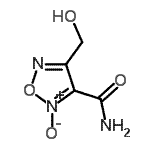 CAS#: 158590-73-9， 4-(Hydroxymethyl)-1,2,5-Oxadiazole-3-Carboxamide 2-Oxide