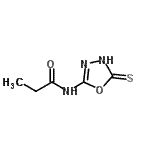 CAS#: 158602-95-0， N-(5-Thioxo-4,5-Dihydro-1,3,4-Oxadiazol-2-Yl)Propanamide