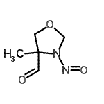 CAS#: 158619-24-0， 4-Methyl-3-Nitroso-1,3-Oxazolidine-4-Carbaldehyde
