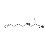 CAS#: 158629-49-3， 4-[(2-Oxopropyl)Amino]Butanal