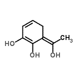 CAS#: 158659-90-6， (6Z)-6-(1-Hydroxyethylidene)-1,3-Cyclohexadiene-1,2-Diol