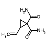 CAS#: 158665-21-5， 2-Vinyl-1,1-Cyclopropanedicarboxamide