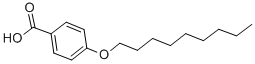 structure of CAS# 15872-43-2, 4-(n-Nonyloxy)Benzoic Acid;362816_Aldrich;4-(Nonyloxy)Benzoic Acid;P-Nonyloxybenzoic Acid