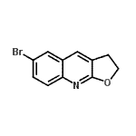 CAS#: 158725-34-9， 6-Bromo-2,3-Dihydrofuro[2,3-b]Quinoline