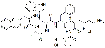CAS#: 158827-34-0， Pralmorelin dihydrochloride