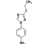 CAS#: 158895-50-2， 4-(3-Ethoxy-1H-1,2,4-Triazol-1-Yl)Aniline