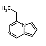 CAS#: 158945-92-7， 4-Ethylpyrrolo[1,2-a]Pyrazine