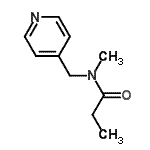 CAS#: 158958-29-3， N-Methyl-N-(4-Pyridinylmethyl)Propanamide