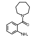 结构式 CAS# 159180-54-8, (2-氨基苯基)(1-氮杂环庚基)甲酮
