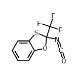 CAS#: 159259-21-9， 2-Isocyanato-2-(Trifluoromethyl)-1,3-Benzoxathiole