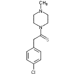 CAS#: 159298-83-6， 2-(4-Chlorophenyl)-1-(4-Methyl-1-Piperazinyl)Ethanethione
