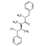 CAS#: 159345-06-9， (2R)-N-[(1S,2S)-1-Hydroxy-1-Phenyl-2-Propanyl]-N,2-Dimethyl-3-Phenylpropanamide