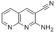 结构式 CAS# 15935-95-2, 2-氨基-[1,8]萘啶-3-甲腈