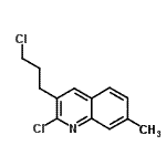 CAS#: 159383-56-9， 2-Chloro-3-(3-Chloropropyl)-7-Methylquinoline