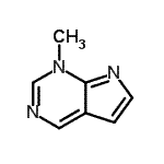 CAS#: 159431-45-5， 1-Methyl-1H-Pyrrolo[2,3-d]Pyrimidine