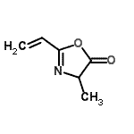 CAS#: 159439-89-1， 4-Methyl-2-Vinyl-1,3-Oxazol-5(4H)-One
