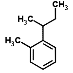CAS 登录号：1595-06-8， 1-仲-丁基-2-甲基苯