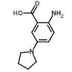 CAS#: 159526-21-3， 2-Amino-5-(1-Pyrrolidinyl)Benzoic Acid
