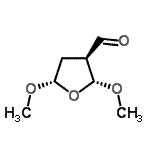 CAS#: 159551-29-8， (2R,3S,5S)-2,5-Dimethoxytetrahydro-3-Furancarbaldehyde