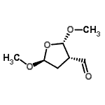 CAS#: 159551-32-3， (2S,3S,5S)-2,5-Dimethoxytetrahydro-3-Furancarbaldehyde