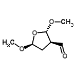 CAS#: 159551-34-5， (2S,3R,5S)-2,5-Dimethoxytetrahydro-3-Furancarbaldehyde