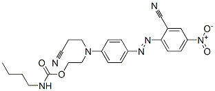 CAS#: 15958-43-7， 2-[(2-Cyanoethyl)[4-[(2-Cyano-4-Nitrophenyl)Azo]Phenyl]Amino]Ethyl Butylcarbamate