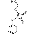 CAS#: 159596-51-7， 3-Ethoxy-4-(3-Pyridinylamino)-3-Cyclobutene-1,2-Dione