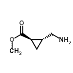 CAS#: 159786-56-8， Methyl (1R,2R)-2-(Aminomethyl)Cyclopropanecarboxylate