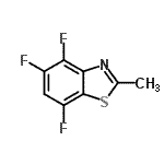 CAS#: 159790-13-3， 4,5,7-Trifluoro-2-Methyl-1,3-Benzothiazole