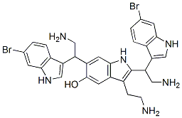 CAS#: 159903-67-0， 2,6-Bis[2-Amino-1-(6-Bromo-1H-Indol-3-Yl)Ethyl]-3-(2-Aminoethyl)-1H-Indol-5-Ol