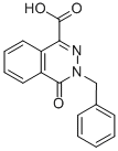 structure of CAS# 16015-49-9, 3-Benzyl-4-Oxo-3,4-Dihydro-Phthalazine-1-Carboxylic Acid;4-Oxo-3-(Phenylmethyl)-1-Phthalazinecarboxylate;3-(Benzyl)-4-Keto-Phthalazine-1-Carboxylate;Zinc03269680