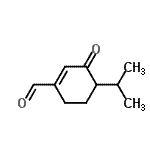 CAS#: 160152-34-1， 4-Isopropyl-3-Oxo-1-Cyclohexene-1-Carbaldehyde