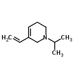 CAS#: 160203-96-3， 1-Isopropyl-5-Vinyl-1,2,3,6-Tetrahydropyridine