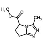 CAS#: 160205-11-8， Methyl 3-Methyl-6,7-Dihydro-5H-Pyrrolo[2,1-c][1,2,4]Triazole-5-Carboxylate