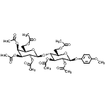 CAS#: 160227-12-3， 4-Methoxyphenyl 2,3,6-Tri-O-Acetyl-4-O-(2,3,4,6-Tetra-O-Acetyl-alpha-L-Allopyranosyl)-alpha-L-Gulopyranoside