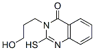 structure of CAS# 16024-87-6, 2,3-Dihydro-3-(3-Hydroxypropyl)-2-Thioxo-4(1H)-Quinazolinone;3-(3-Hydroxypropyl)-2-Thioxo-1H-Quinazolin-4-One;Stk262389;Zinc03394959