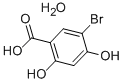 structure of CAS# 160348-98-1, 5-Bromo-2,4-Dihydroxy-Benzoic Acid Hydrate (1:1);5-Bromo-2,4-Dihydroxy-Benzoate;Zinc00056594