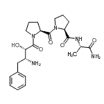 CAS#: 160470-73-5， 1-[(2S,3R)-3-Amino-2-Hydroxy-4-Phenylbutanoyl]-L-Prolyl-L-Prolyl-L-Alaninamide